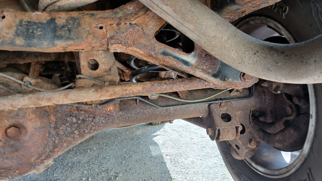 Using Lanoguard on Very Rusty Vehicles - Lanoguard