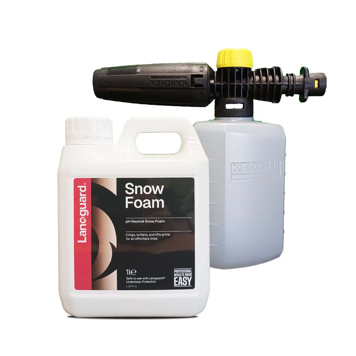 Lanoguard Snow Foam Jet Wash Bundle
