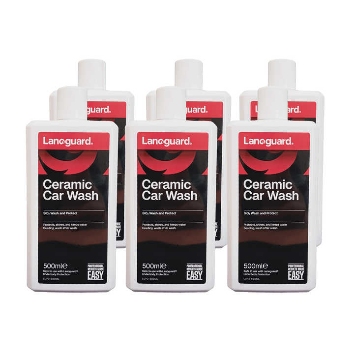 Lanoguard Car Wash Shampoo x 6 / Trade Refills - Lanoguard