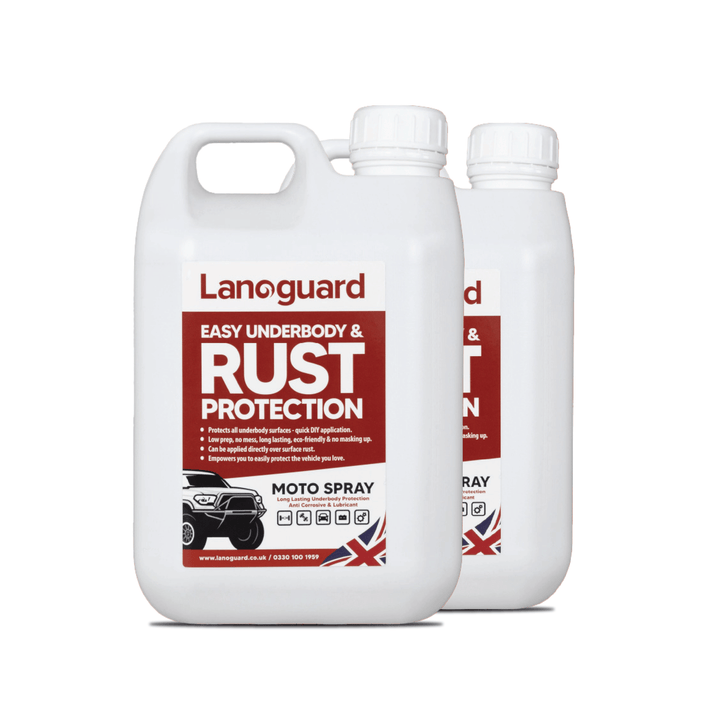 Lanoguard Moto Spray Top Up - Lanolin Underbody Rust Protection Spray