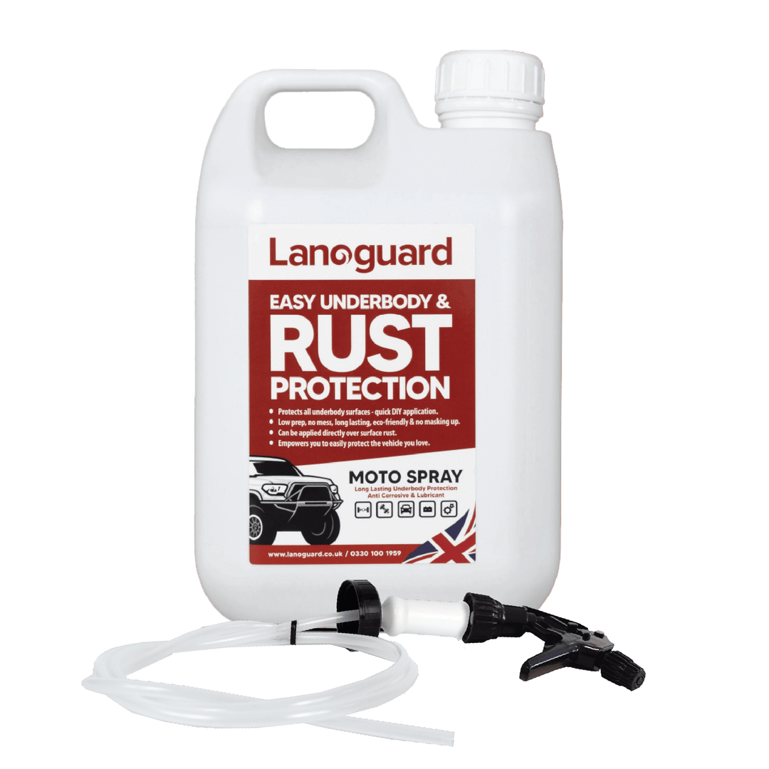 Lanoguard Moto Spray Top Up - Lanolin Underbody Rust Protection Spray