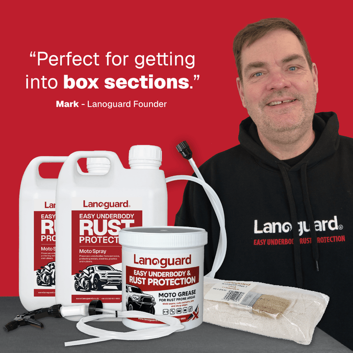 Lanoguard Underbody Rust Protection Kits - Lanoguard