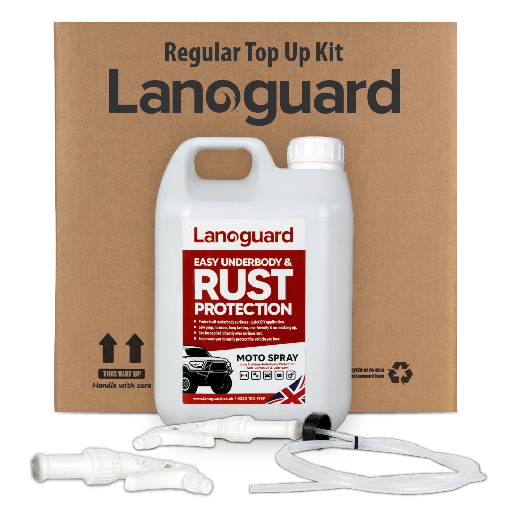 Topui Kit Lanoguard | Lanolin Rust Protection for Vehicles, Boats, and Machine