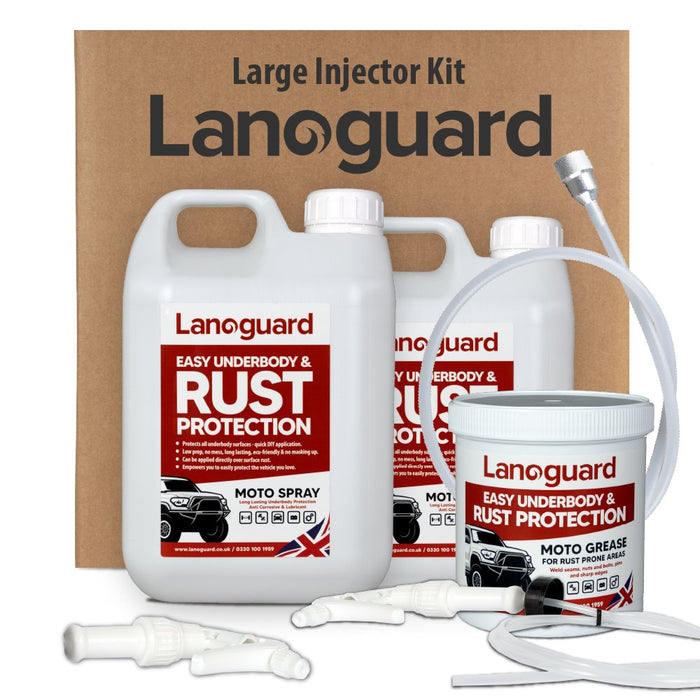 Lanoguard European Underbody Rust Protection Kit - Lanoguard