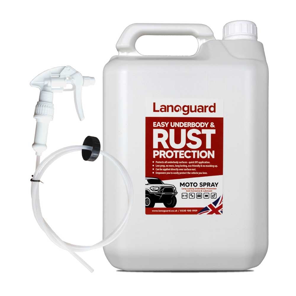 Lanoguard Moto Spray Top Up Underbody Rust Protection Spray