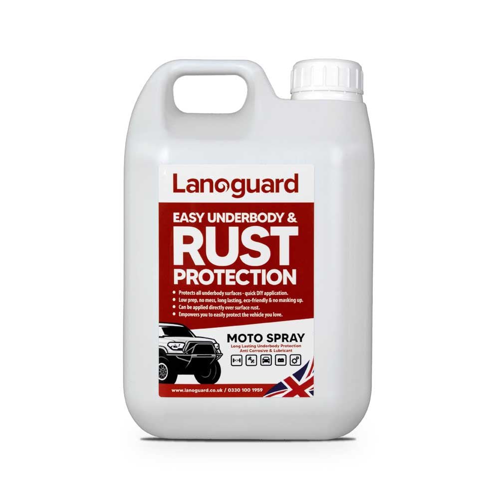 Lanoguard Moto Spray Top Up - Underbody Rust Protection Spray