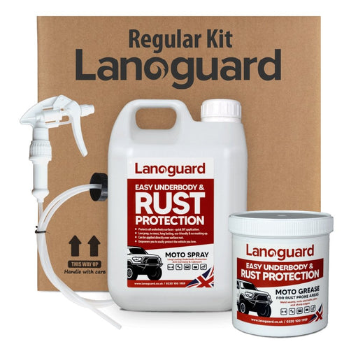 Using Lanoguard on Very Rusty Vehicles